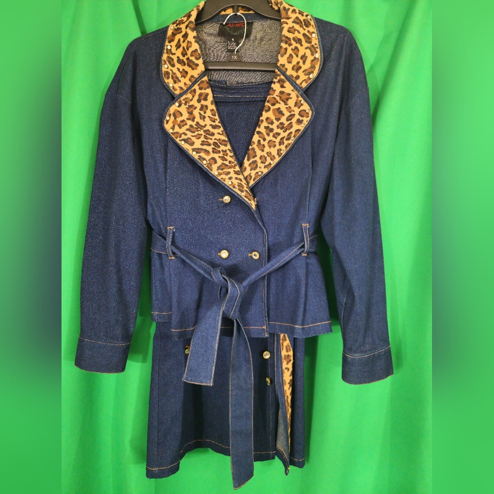 Ashro, Denim Suit, XL